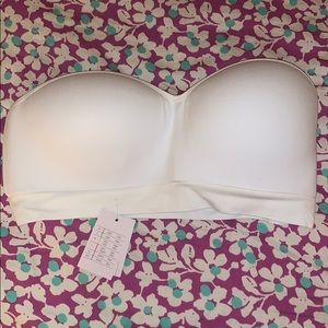 White strapless bra from Target